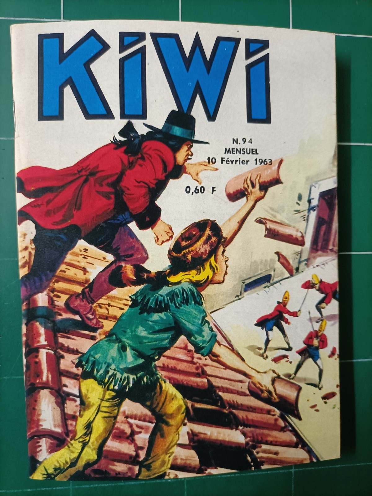KIWI  n°  94  /  Février  1963  /  Couverture Photocopie recto/verso  / Ed : LUG