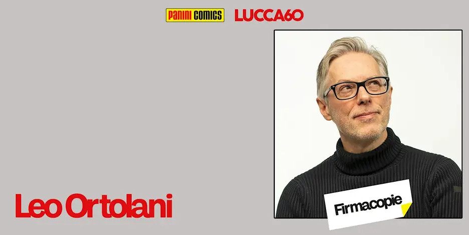 Leo Ortolani - firmacopie lucca comics 2026 - mercoledì 28 alle 16.00
