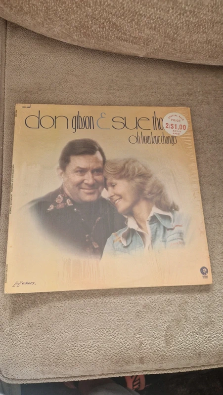 Don Gibson & Sue Thompson - Oh How Love Changes (LP)