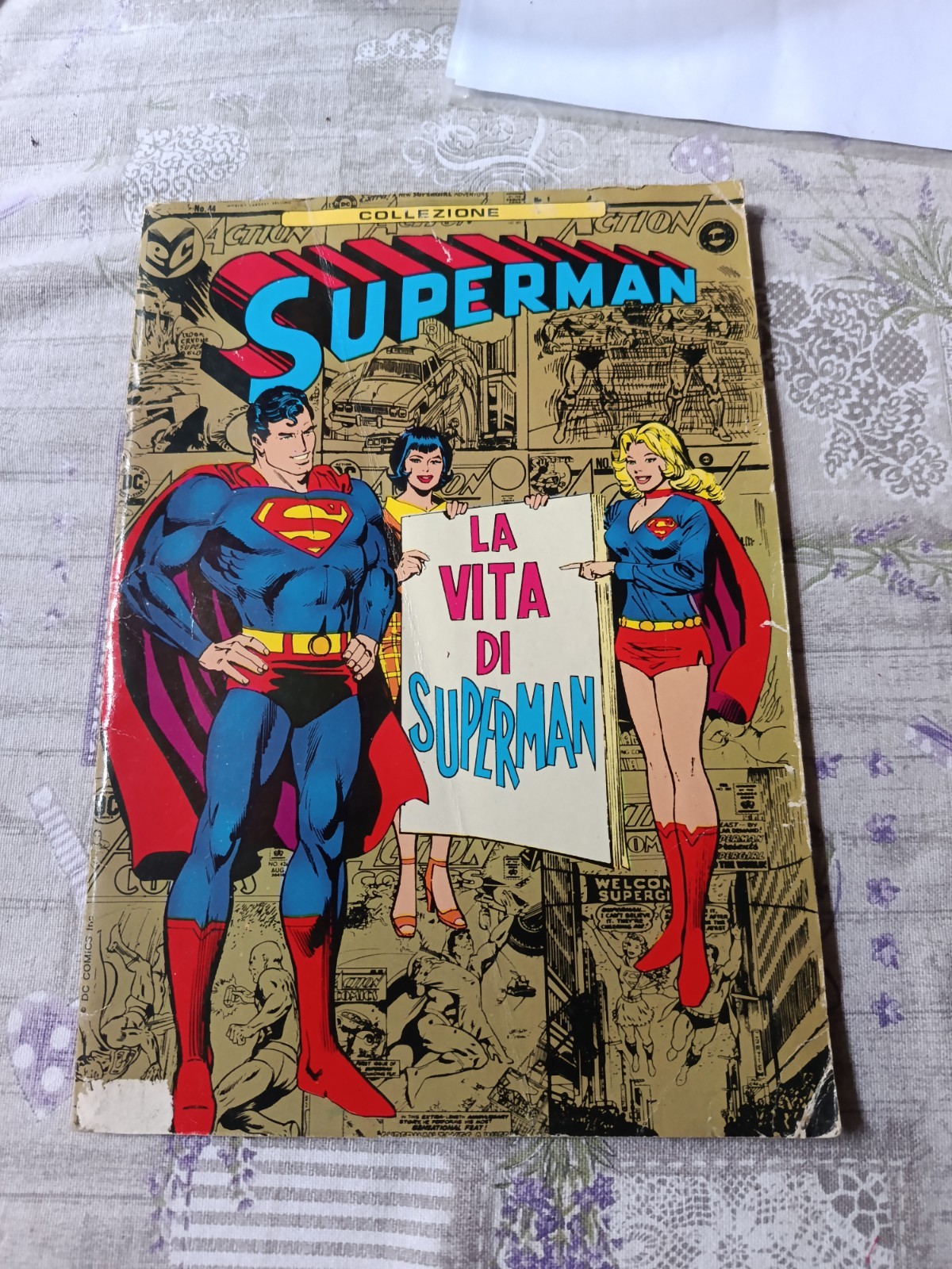 COLLEZIONE SUPERMAN - LA VITA DI SUPERMAN - SUPPL. AL N. 63 - CENISIO EDITORE