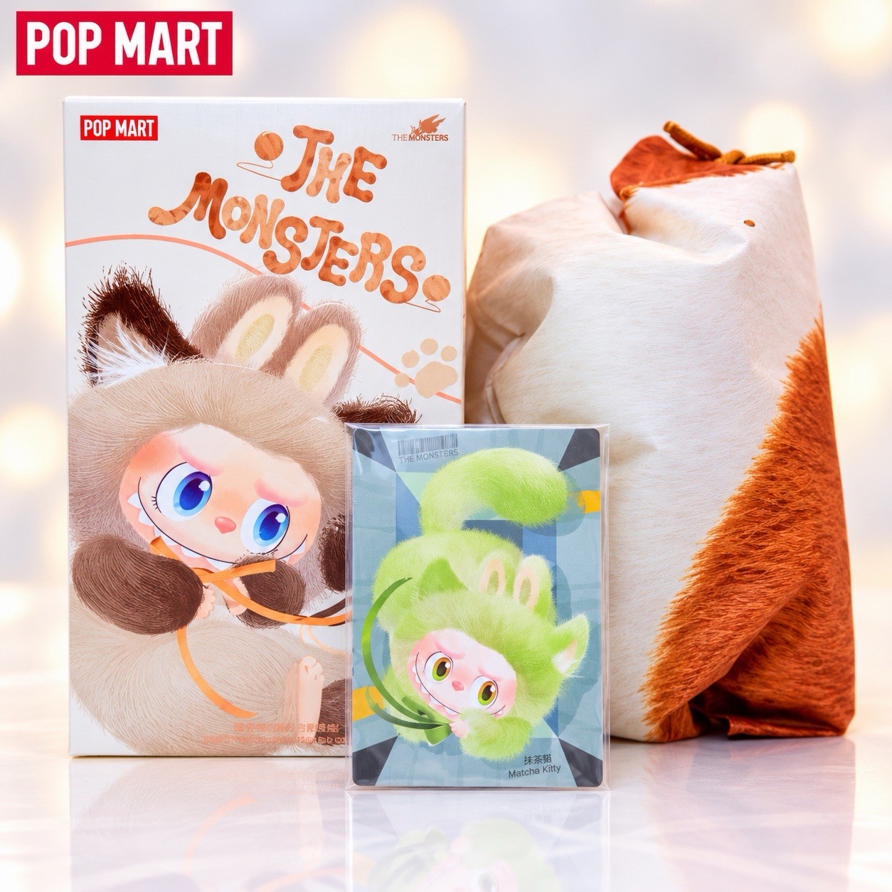 Popmart The Monsters Labubu Cat Mode On Matcha Kitty Pendant Same Day Post