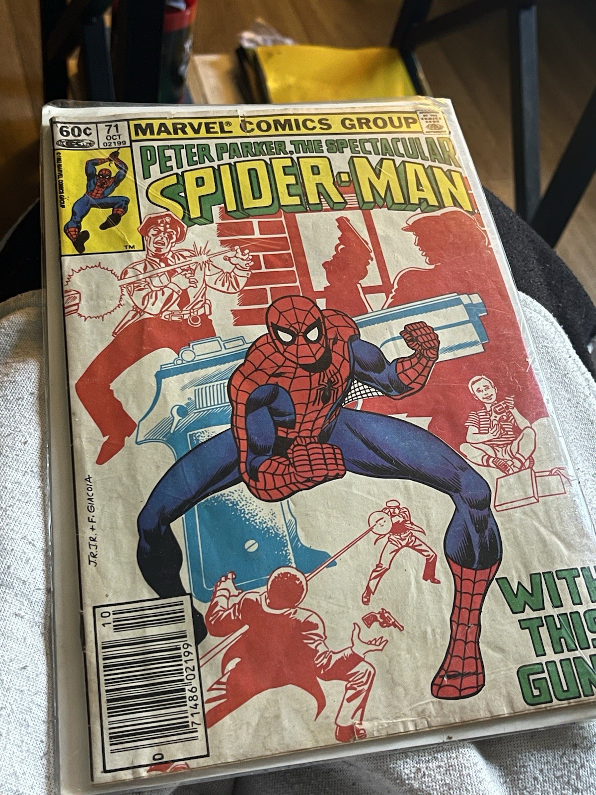 Fumetto Vintage Peter Parker, Lo Spettacolare Uomo Ragno Edizione Edicola Raro