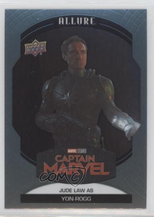 Upper Deck 2022 Marvel Allure Steel Jude Law come Yon-Rogg #88 3 kg