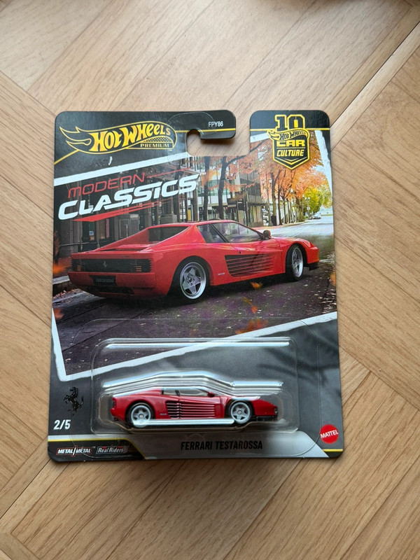 Hot wheels Ferrari Testarossa