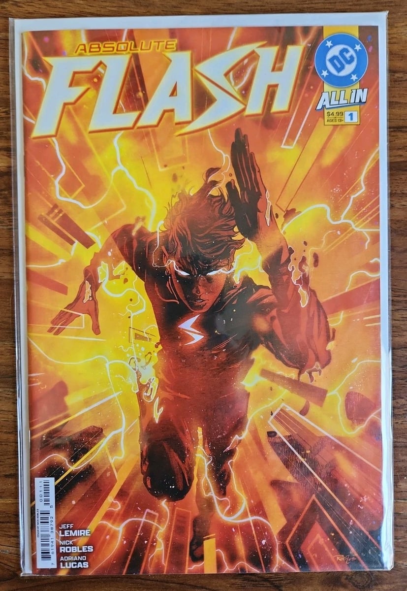 Absolute Flash #1 A prima stampa DC Comics 2025 Jeff Lemire Nick Robles