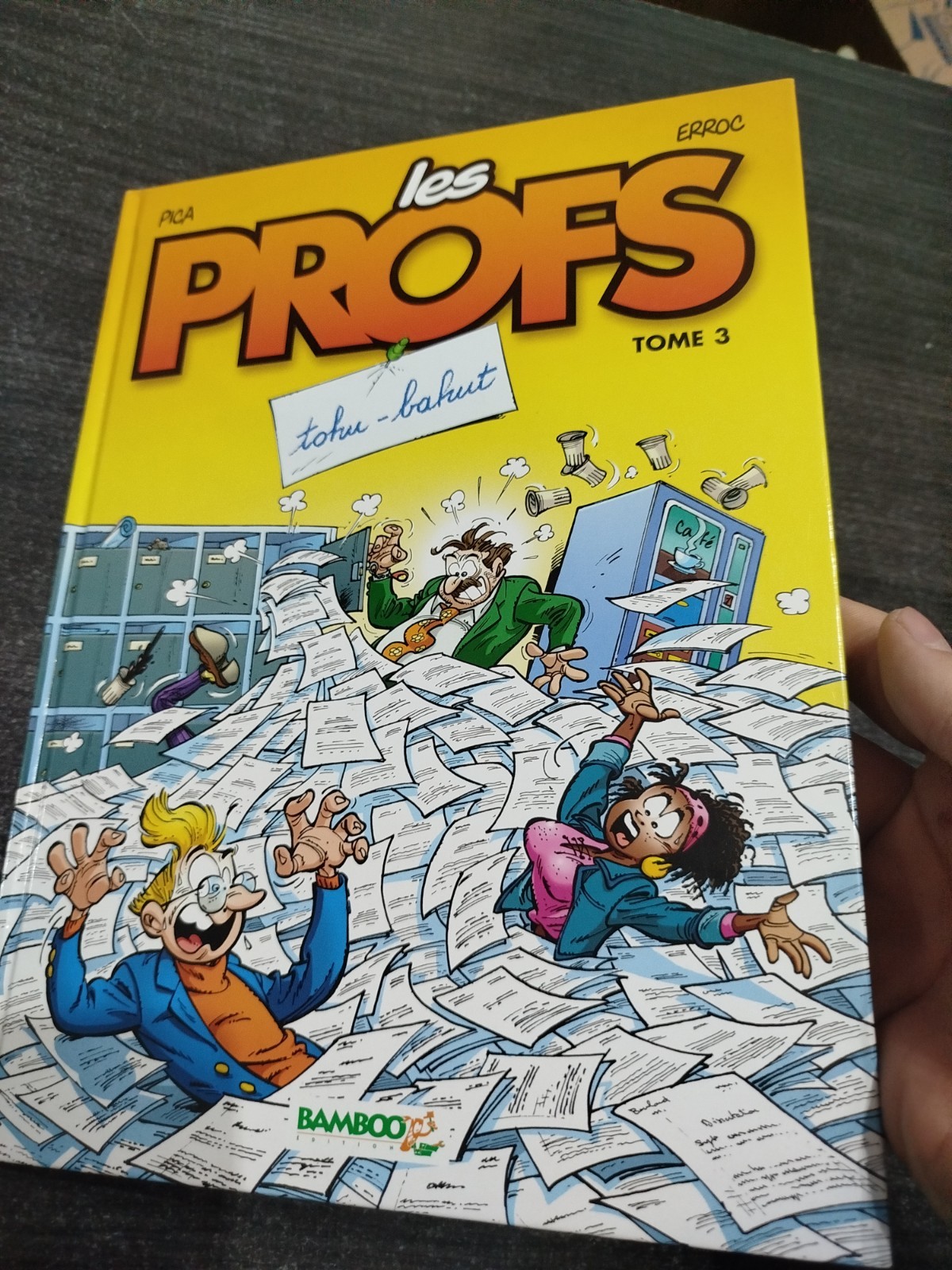 Bamboo Les Profs Tome 3 Tohu-bahut BD couleur Erroc Pica 2002