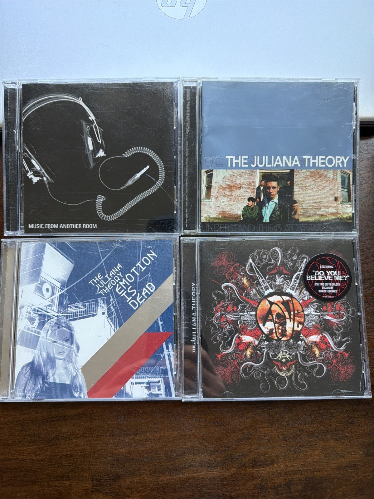 The Juliana Theory Cd Lot Love Emotion Is Dead Understand This Is A Dream & More