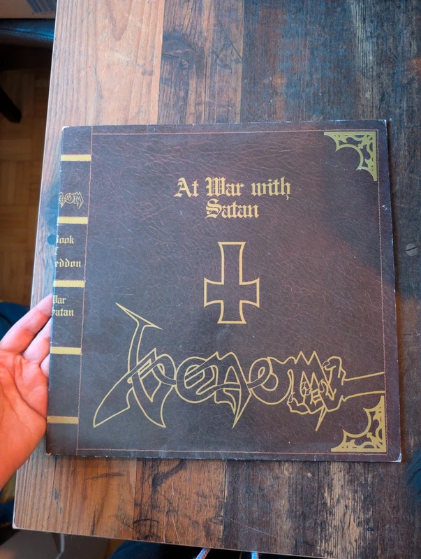 Venom – At War with Satan LP 1984 Roadrunner RR 9869