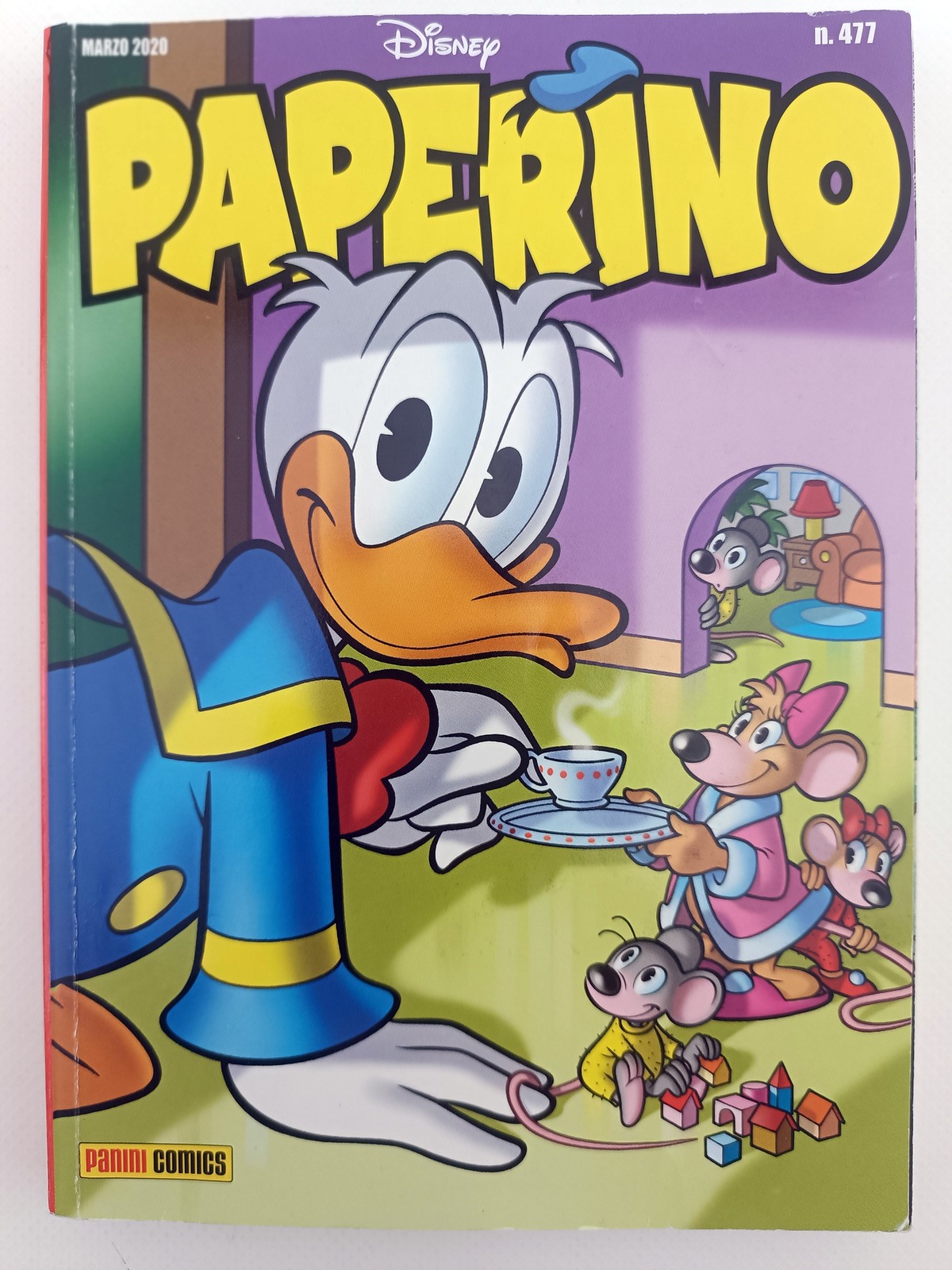 Disney PAPERINO – PANINI COMICS N. 477 anno 2020 – OTTIMO