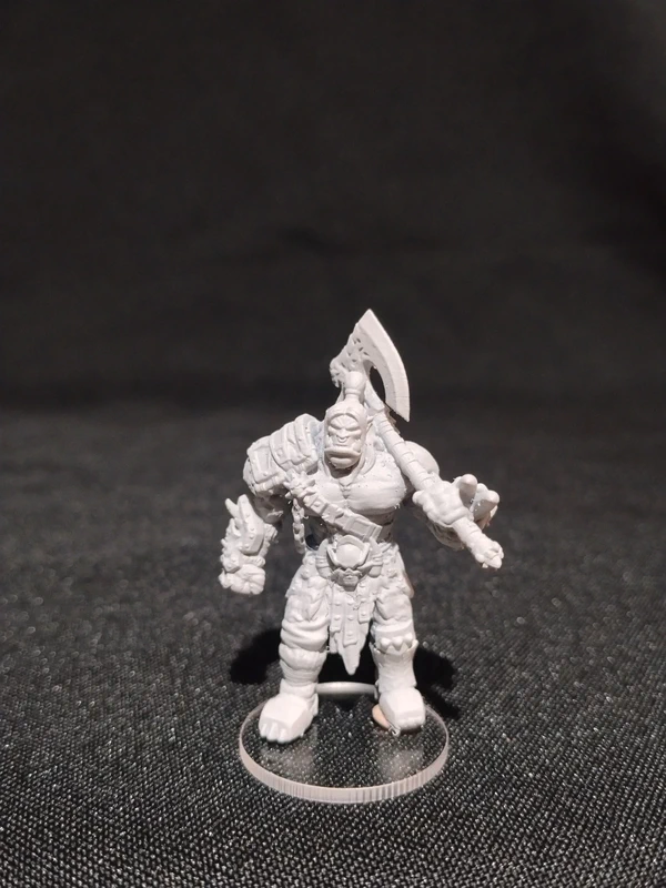 RPG Miniatures – D&D – WoW – Orc Warrior – Grommash Hellscream