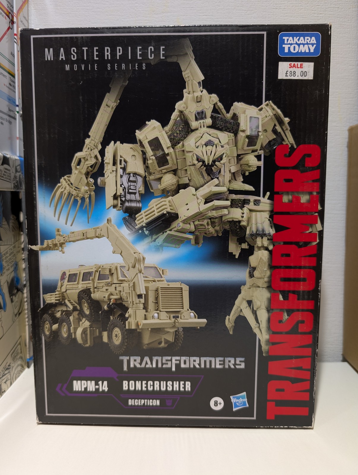 Transformers Masterpiece Movie Series MPM-14 Modellino Bonecrusher Hasbro Tomy NUOVO