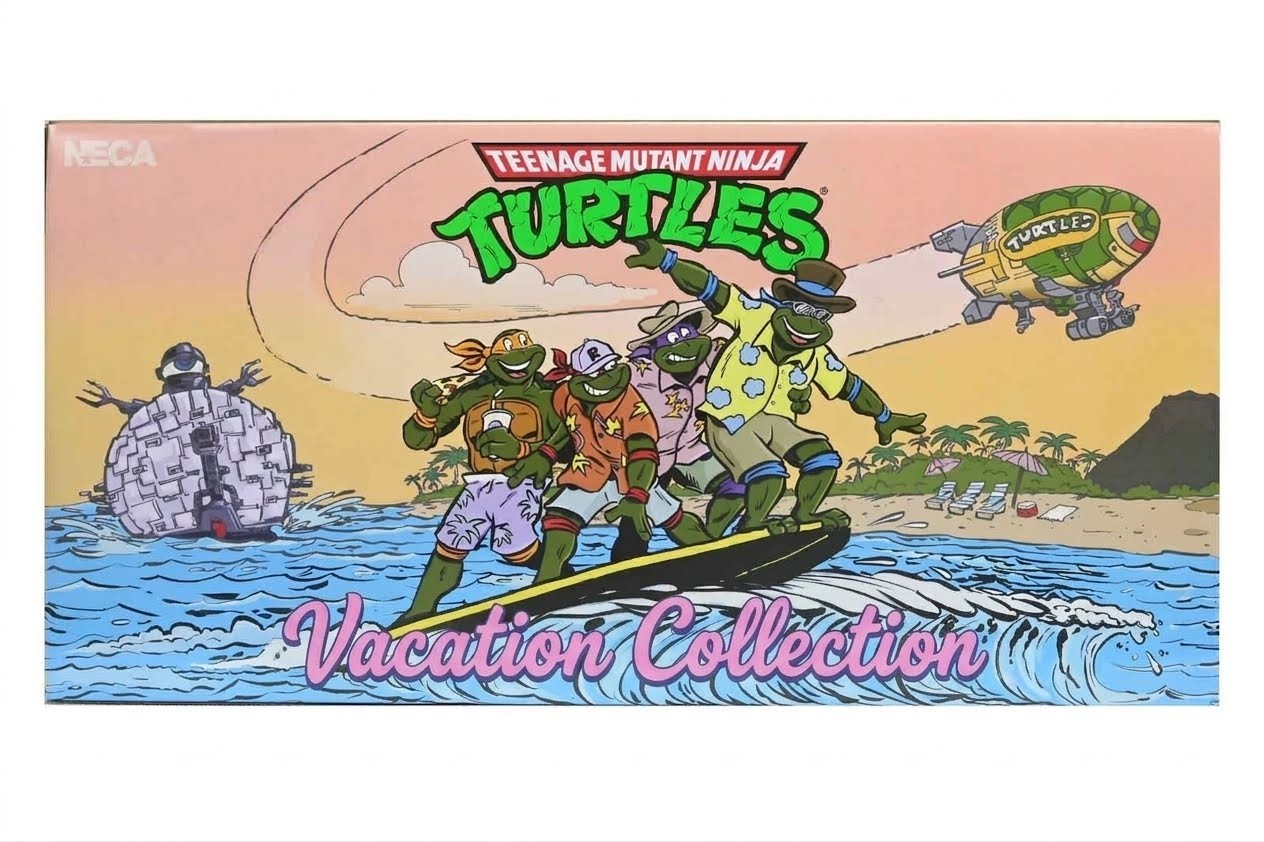 🐢 NECA TMNT SERIE VACANZA animata: scegli il tuo personaggio