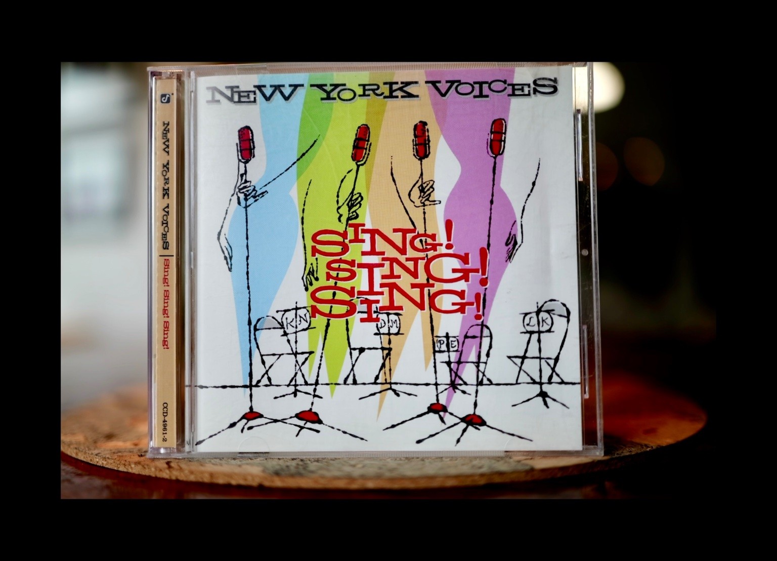 New York Voices Sing Sing Sing CD Concord Jazz Darmon Meader Peter Eldridge 2001