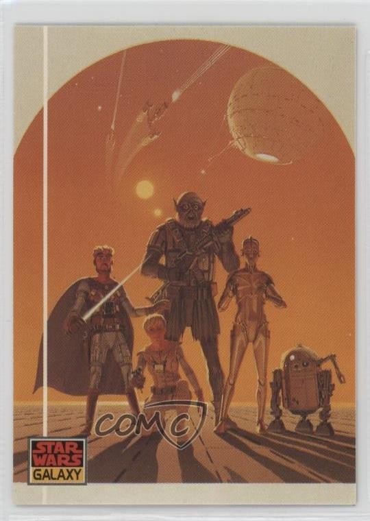 1993 Topps Star Wars Galaxy The Design of Star Wars Ralph McQuarrie #15 2xw
