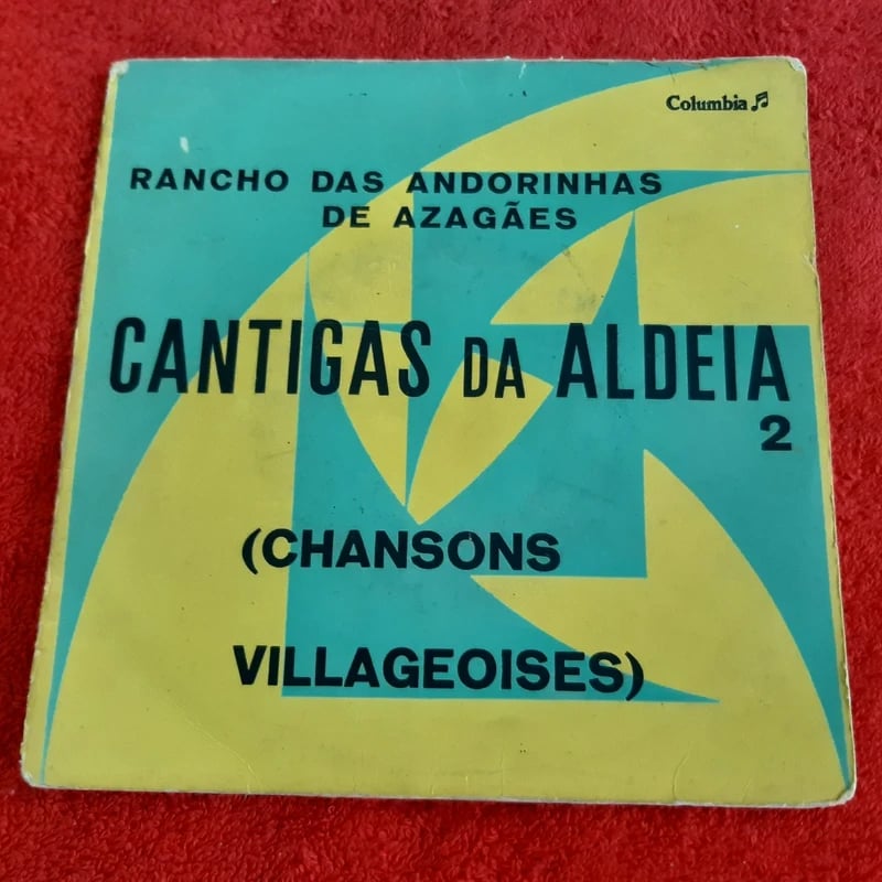 Disco Vinil Single EP Rancho das Andorinhas de Azagães - Cantigas da Aldeia 2 - 4 músicas