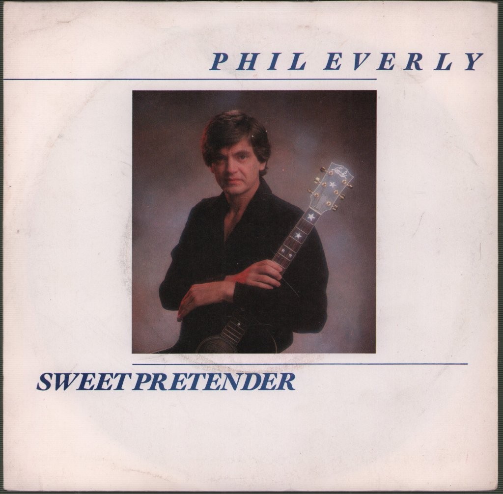 Phil Everly Sweet Pretender 7" Vinyl UK Capitol 1983. Ringwear Sulla Copertina.