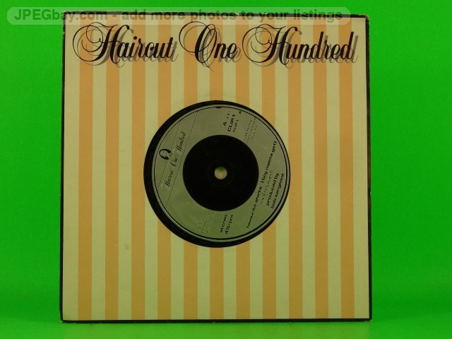 HAIRCUT ONE HUNDRED FAVOURITE SHIRTS (BOY MEETS GIRL) (146) 2 Track 7" Single in