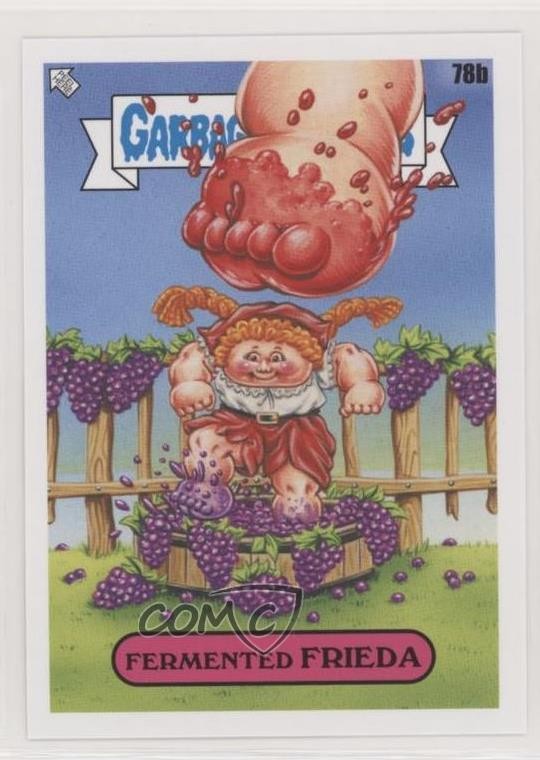 2021 Topps Garbage Pail Kids Food Fight Fermented Frieda #78b 2u6