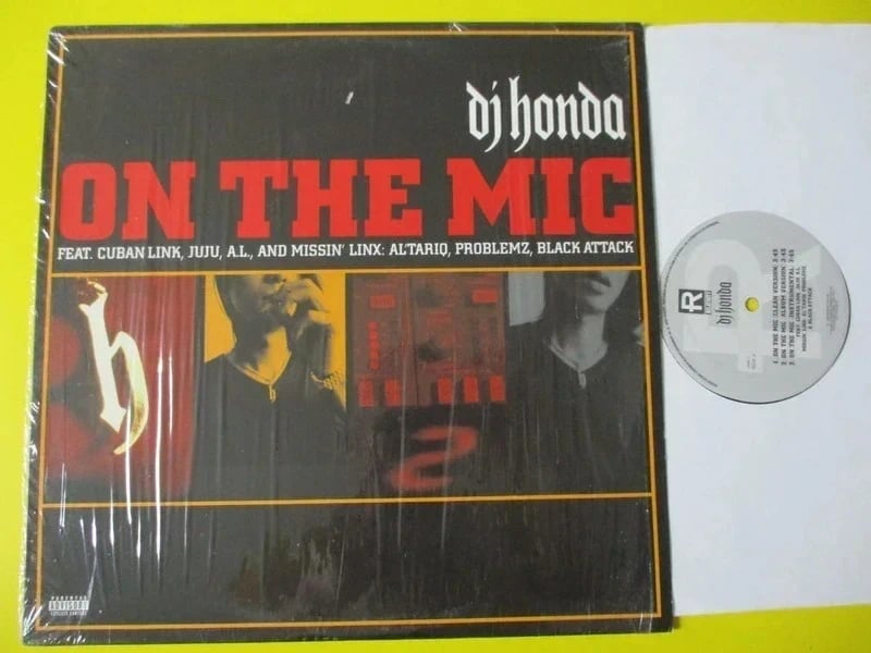 Dj Honda Cuban Link maxi vinyle Black Attack rap hip hop