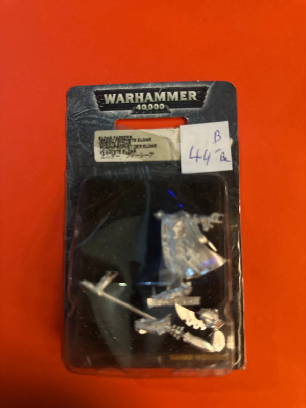 Blister figurine métal grand prophète eldar neuf