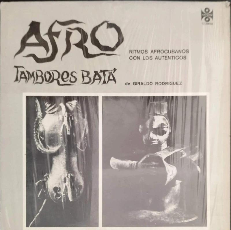 Giraldo Rodríguez Y Sus Tambores Batá AFRO afro cuban us LP