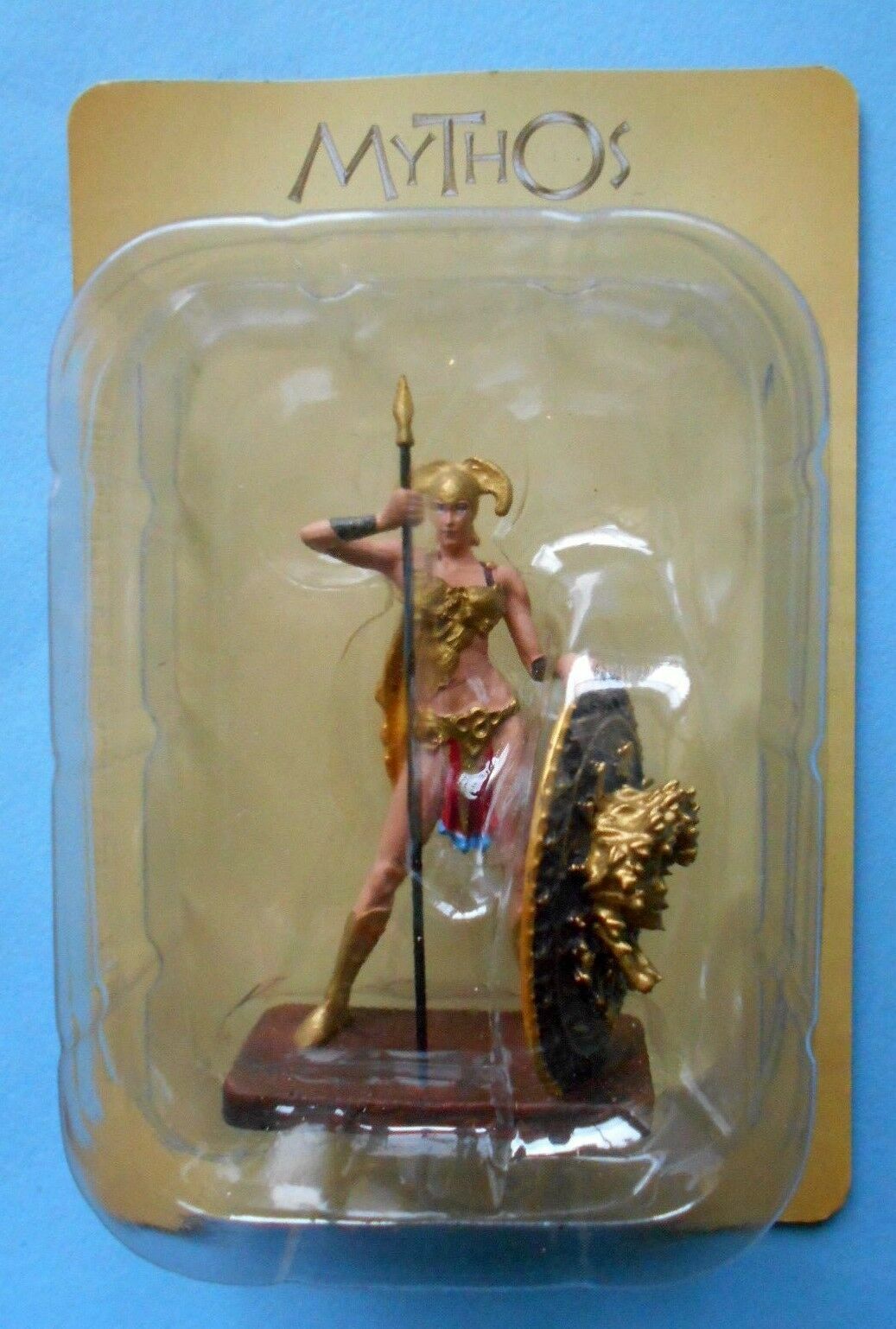 FIGURINA MITO. ATENA. DE AGOSTINI. FIGURINA MITOLOGICA.