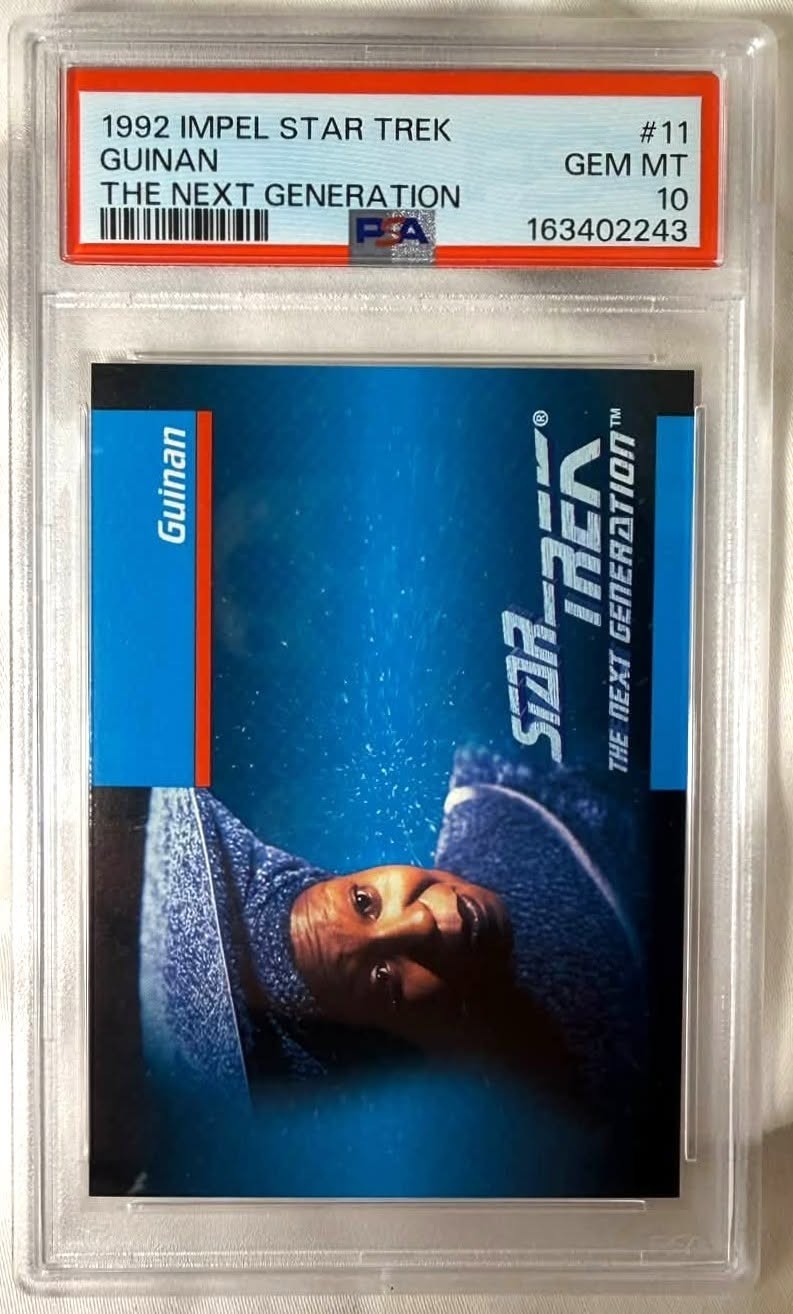 Guinan Whoopi Goldberg 1992 Impel Star Trek TNG **PSA 10** GEM MINT #11