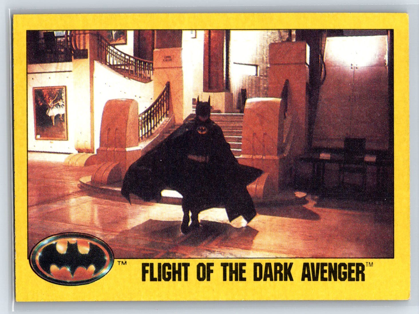 1989 Topps Batman Il Volo del Vendicatore Oscuro #243