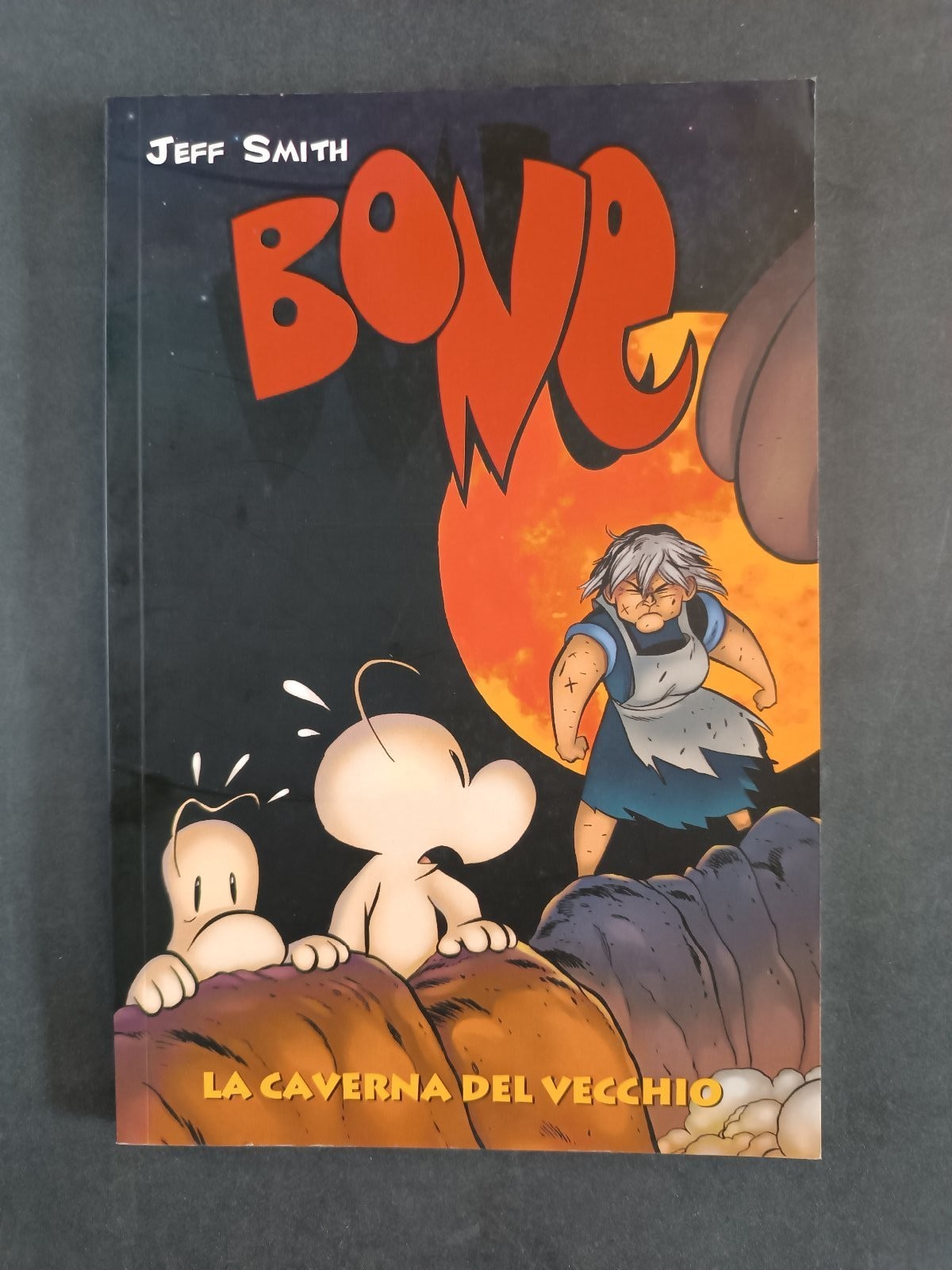Fumetto Bone Panini Comics n. 6 2009 La Caverna del Vecchio Jeff Smith