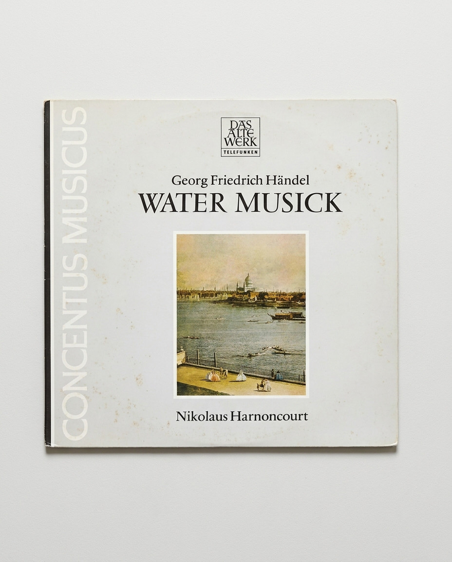 Disque vinyle 33 tours Water Musick - Georg Friedrich Händel