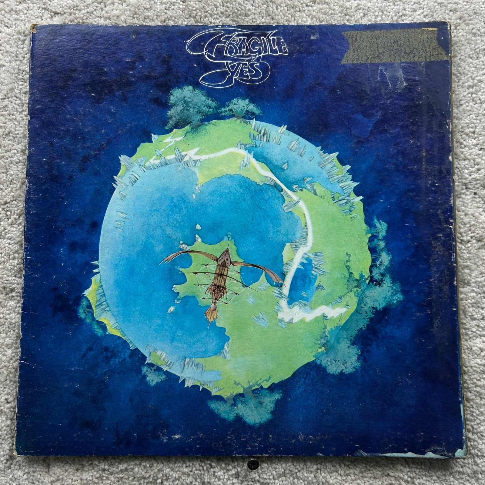 Yes Fragile Vinyl LP Atlantic SD 7211 Presswell PR Gatefold Roger Dean