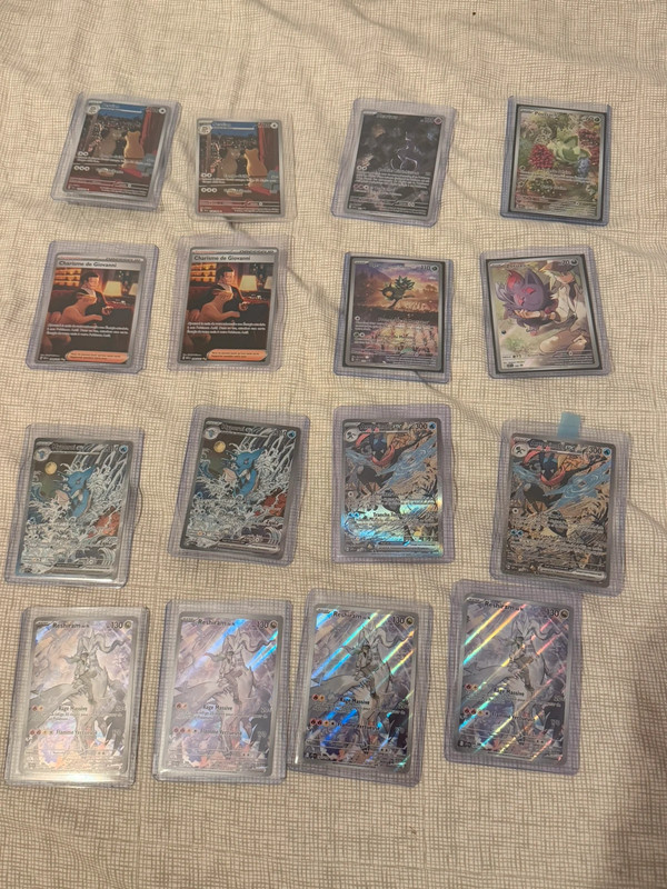 Lot cartes AR