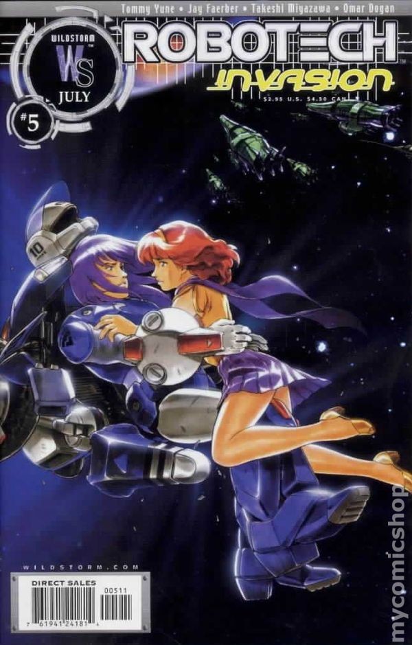 Robotech Invasion #5 VF 2004 Immagine Stock