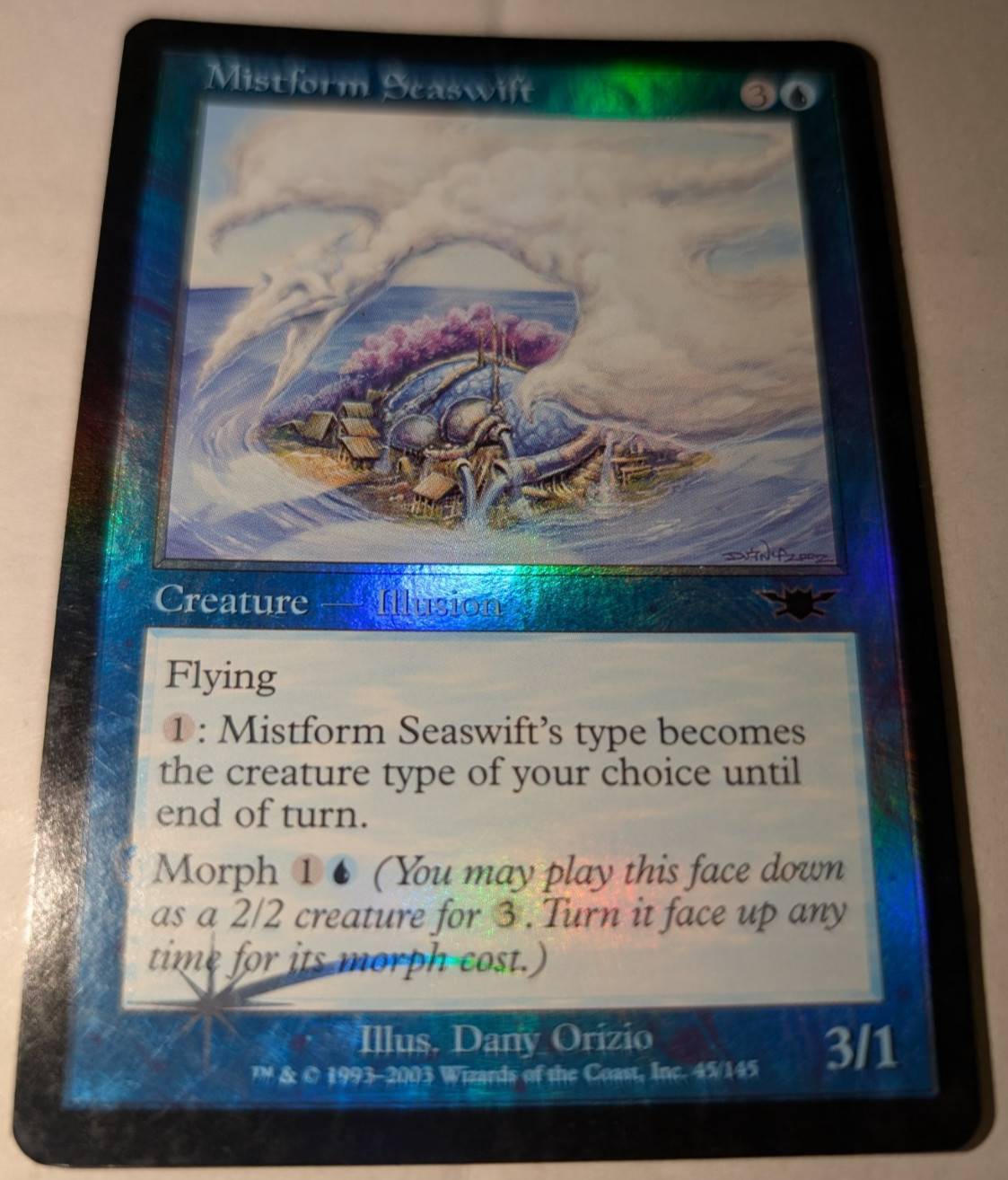 Foil Mistform Seaswift - Legions - Magic: The Gathering - MTG