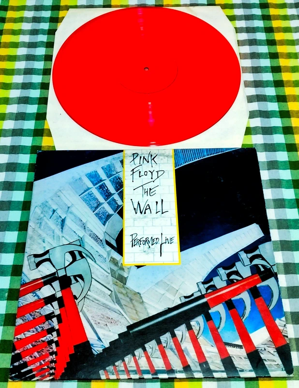 Pink Floyd The Wall Performed Live Vinile RedOriginale Prima Stampa UK 1982 Raro!