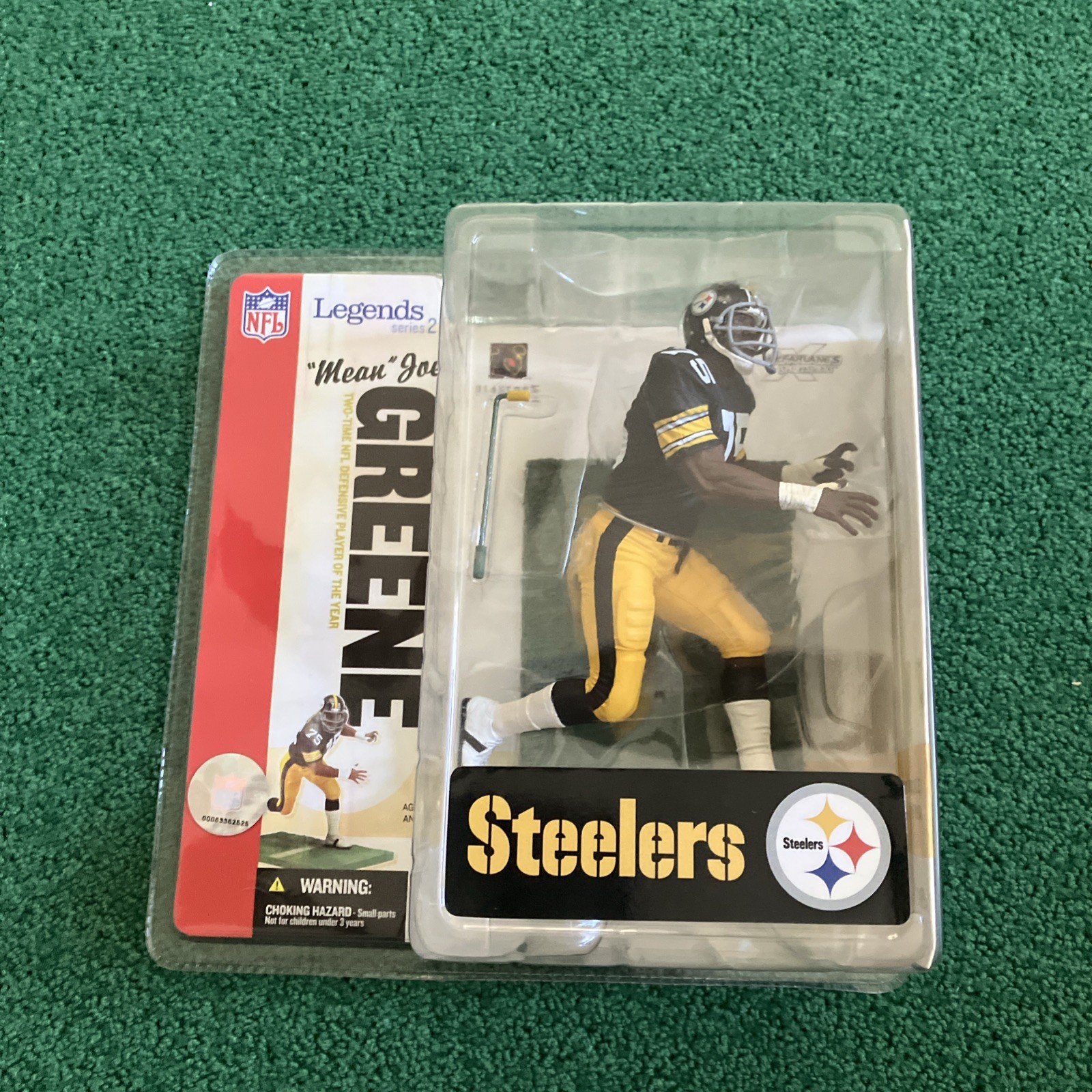 Mean Joe Greene #75 Steelers McFarlane NFL Legends Series 2 2006 New