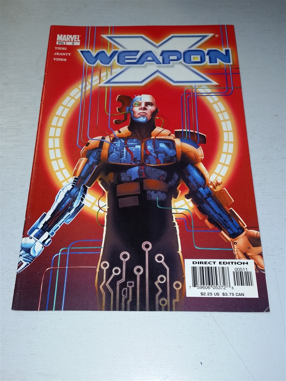 WEAPON X #5 VF (8.0 OR BETTER) MARCH 2003 MARVEL COMICS