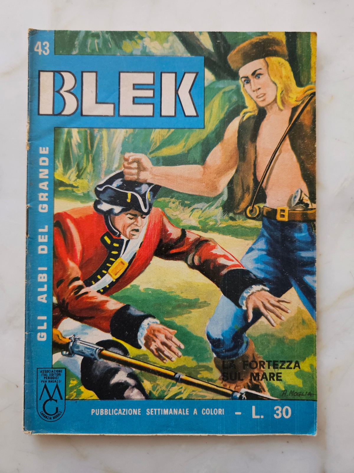 71) ALBI DEL GRANDE BLEK  n.   43   -  ed. Dardo 1964 -   ottimo+