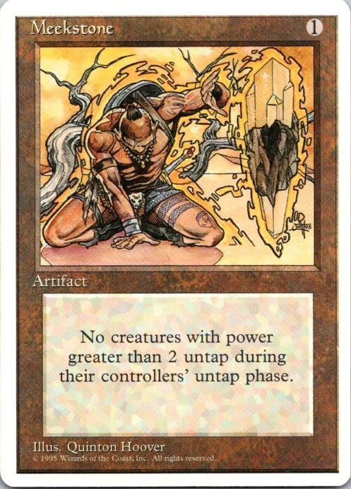 MTG Magic The Gathering Meekstone 4th Edition See Scan