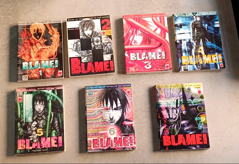 Blame! Prima Edizione Italiana (Volumi 1-7) - Planet Manga Tsutomu Nihei