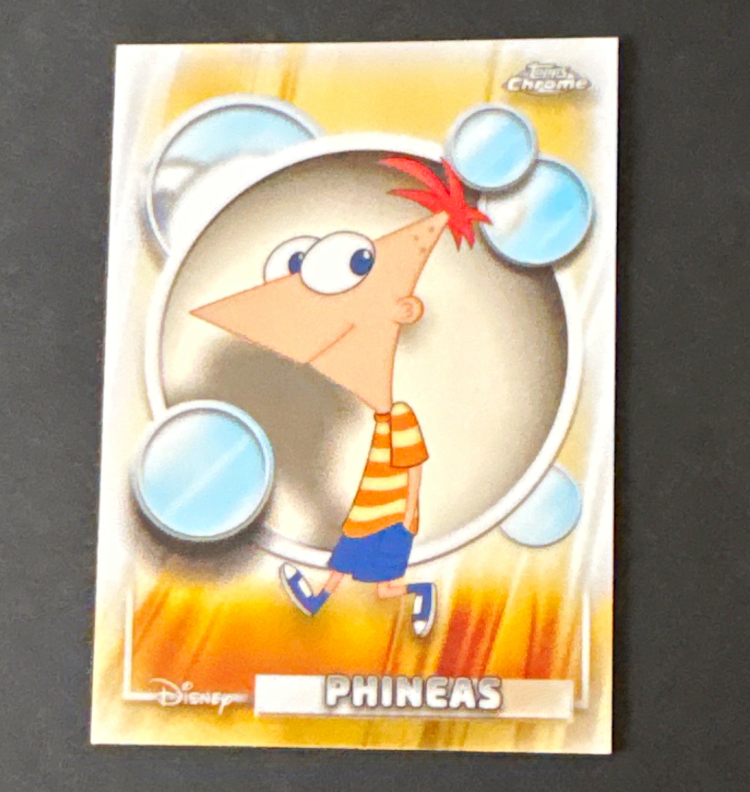 Topps Chrome Disney Phineas and Ferb 2010 Phineas Base Set #115 Card
