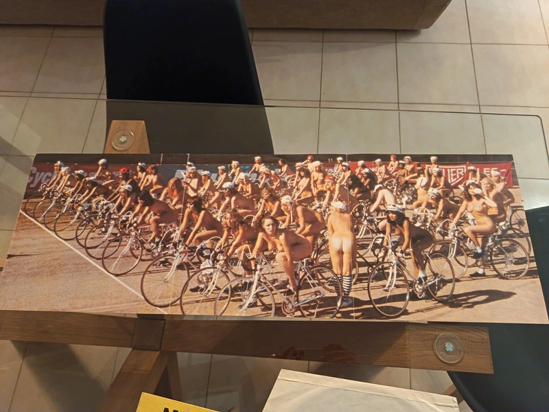 Poster Originale Queen "Jazz" 1978 - Bicycle Race - Condizioni Eccellenti (EX/NM)
