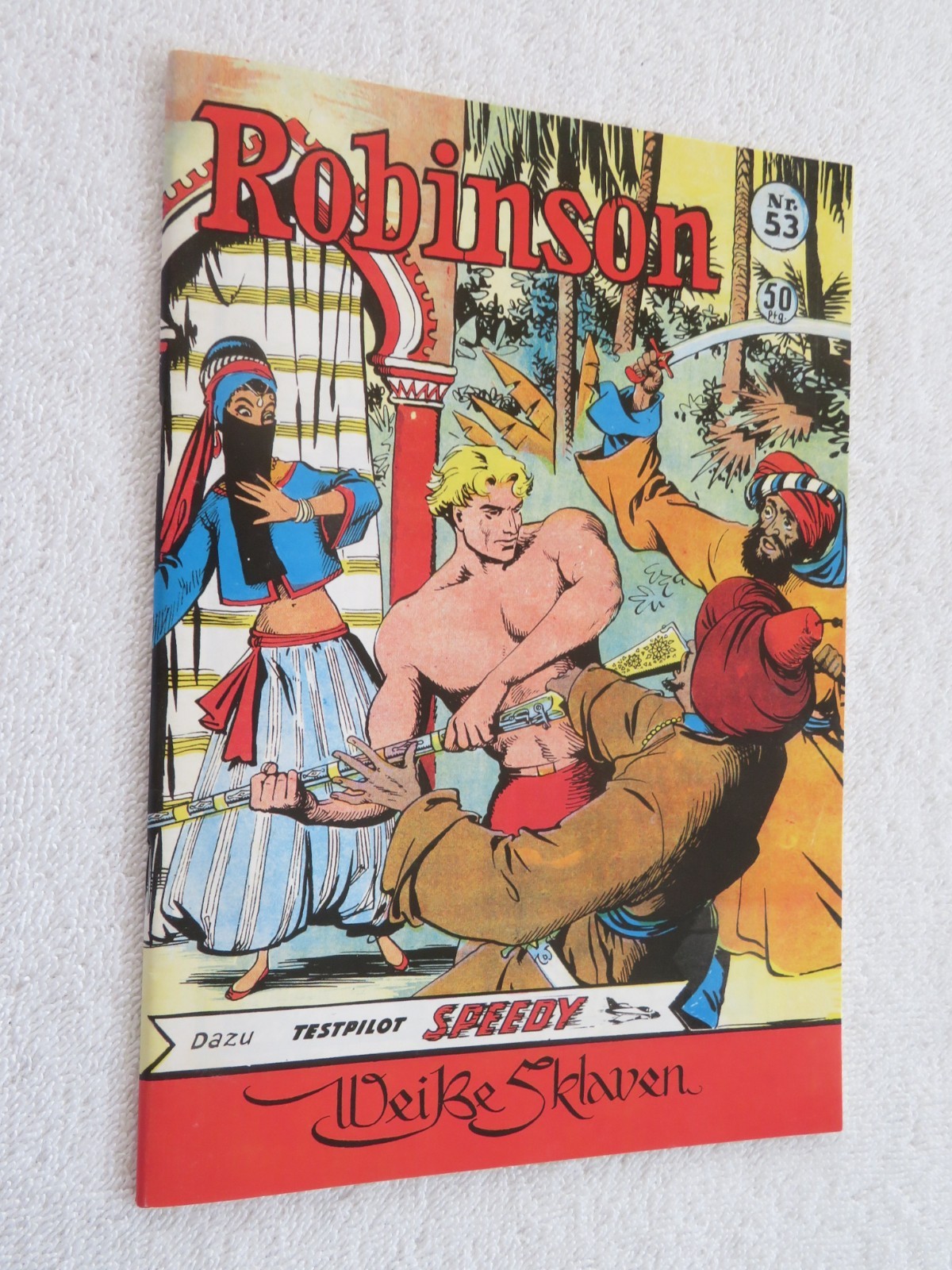 Hethke Editore / Roman Boutique - Robinson con pilota collaudatore Speedy n. 53 ottimo