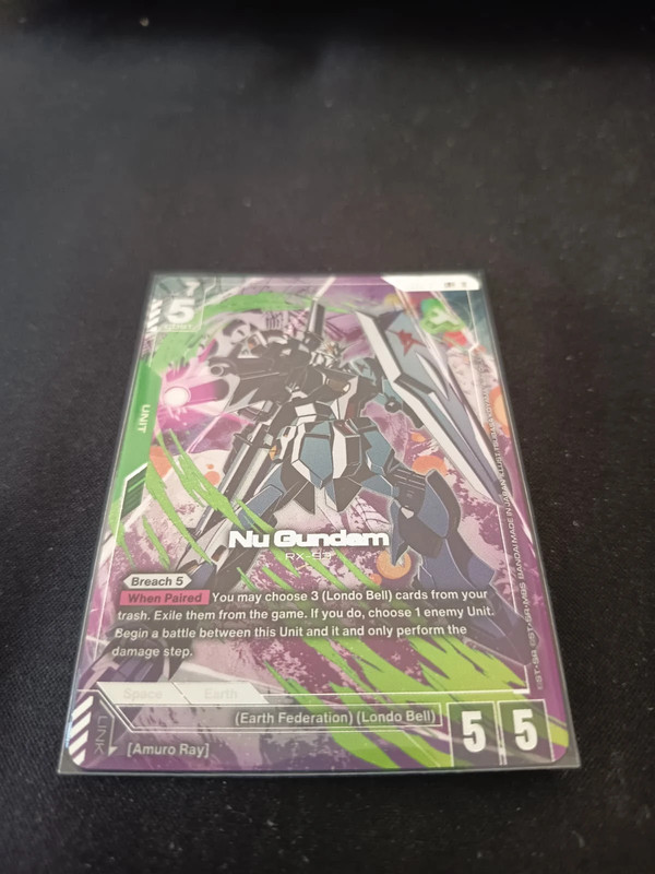 Gundam TCG GD05 Nu Gundam LR+