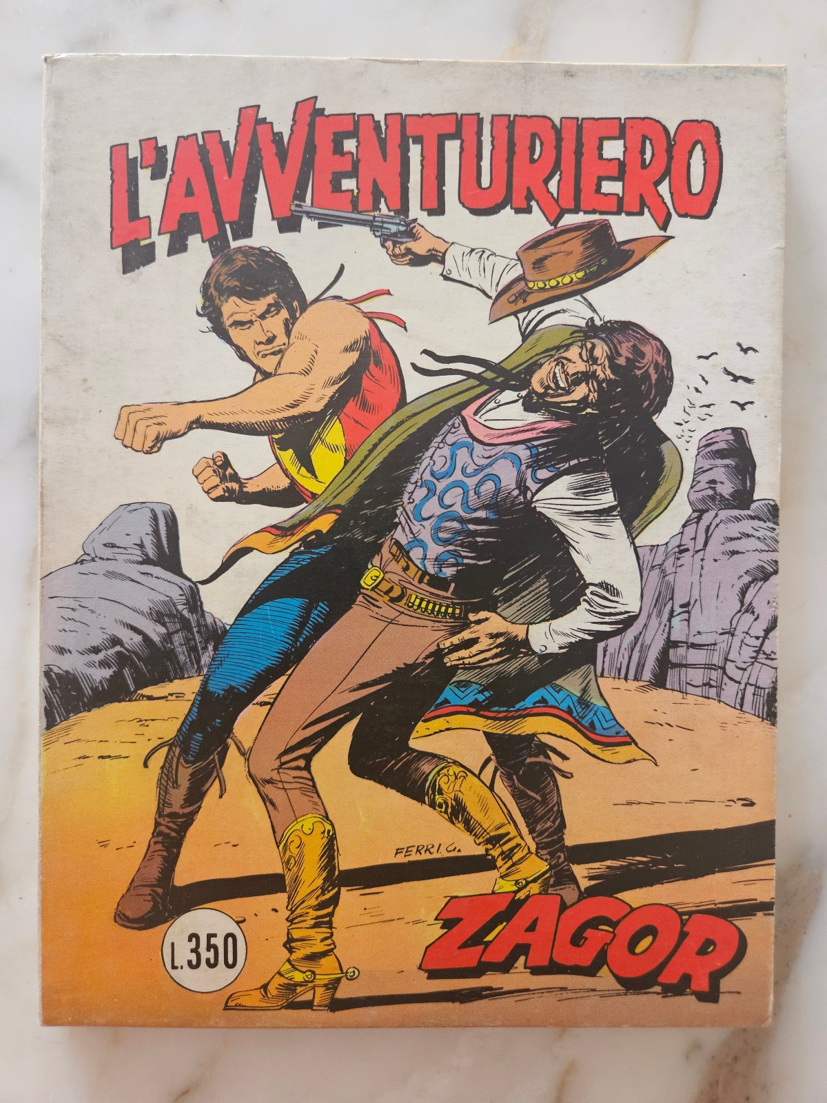 ZAGOR ZENITH Originale n.  174 - ed. Daim Press 1975 - ottimo+