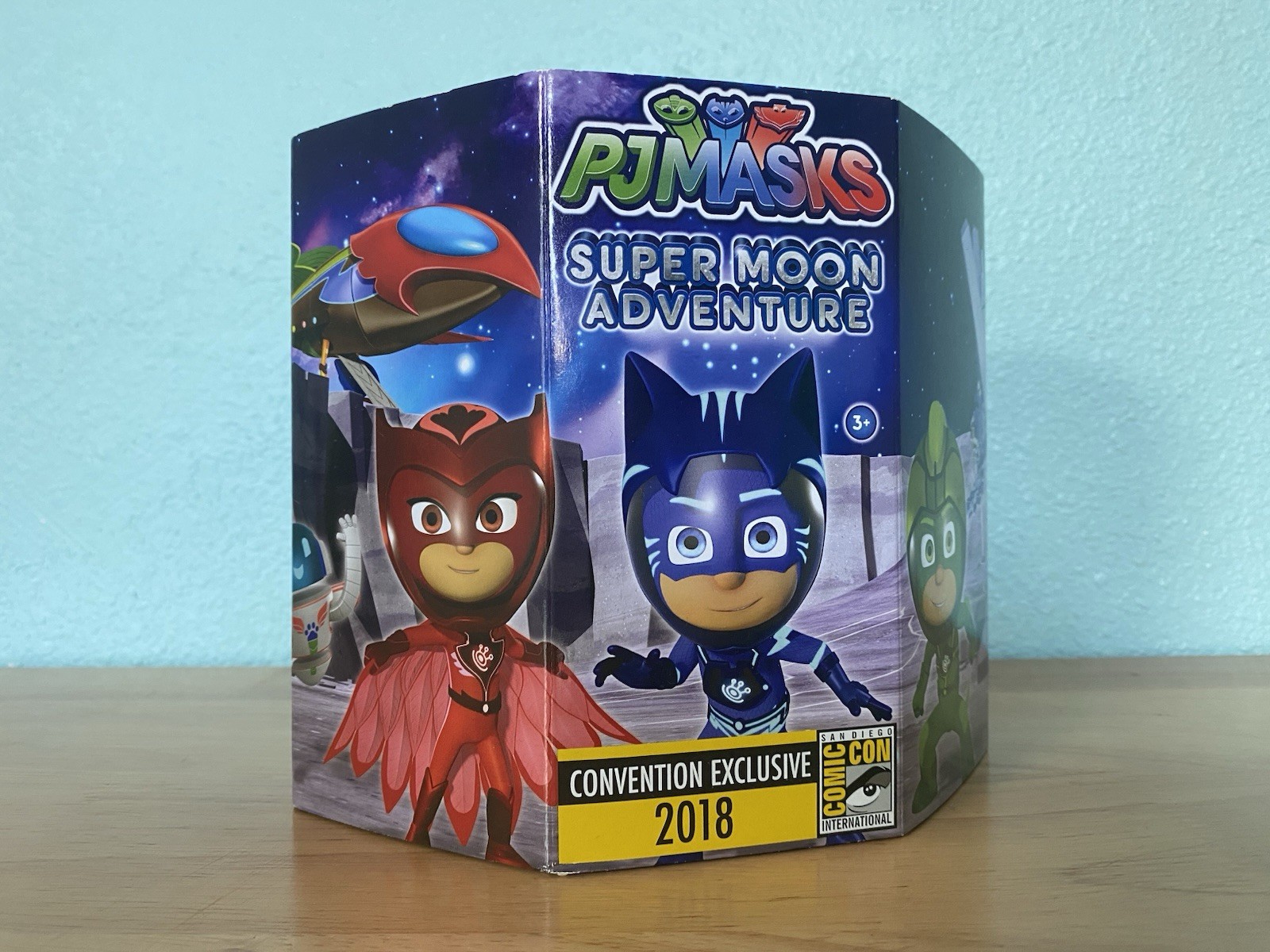 Set di figurine esclusivo PJ Masks Super Moon Adventure 2018 San Diego Comic Con