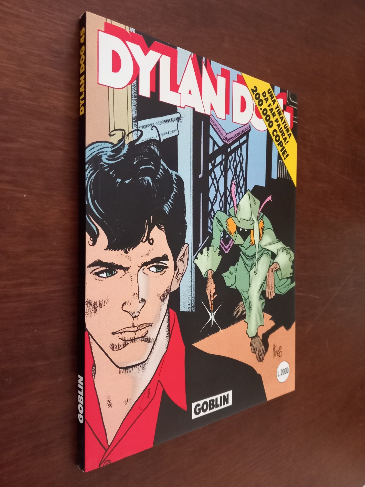 B6450 DYLAN DOG N° 45 1990 GOBLIN BONELLI come nuovo