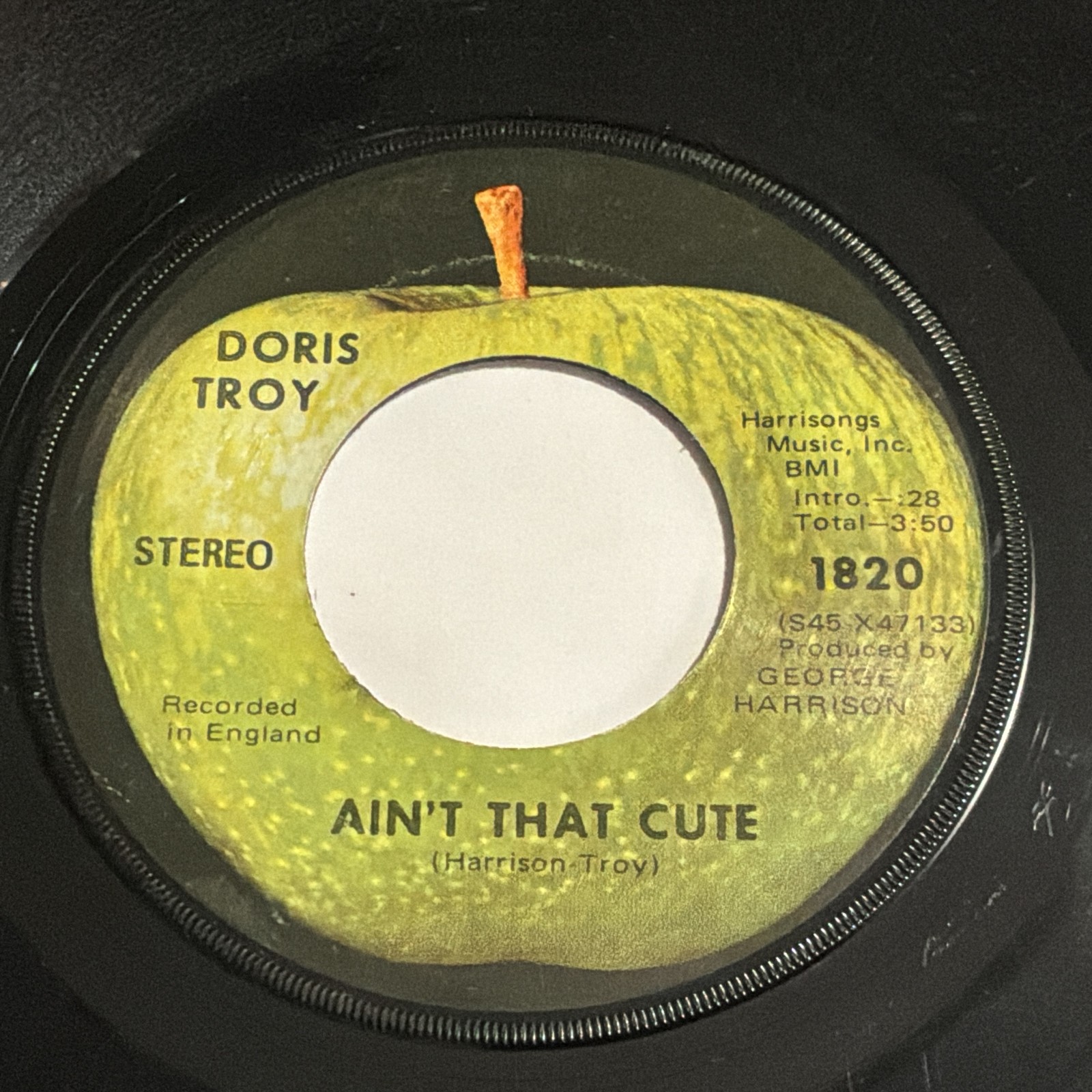 Doris Troy: Ain't That Cute / Vaya Con Dios 45 - Apple - Soul