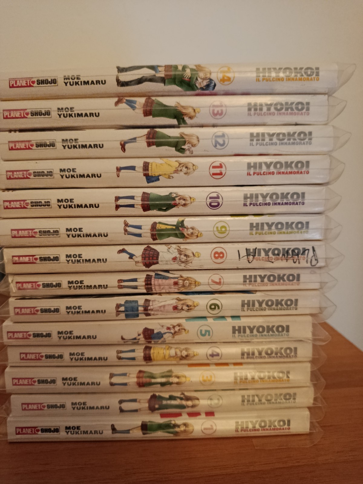 Hiyokoi serie completa di Moe Yukimaru