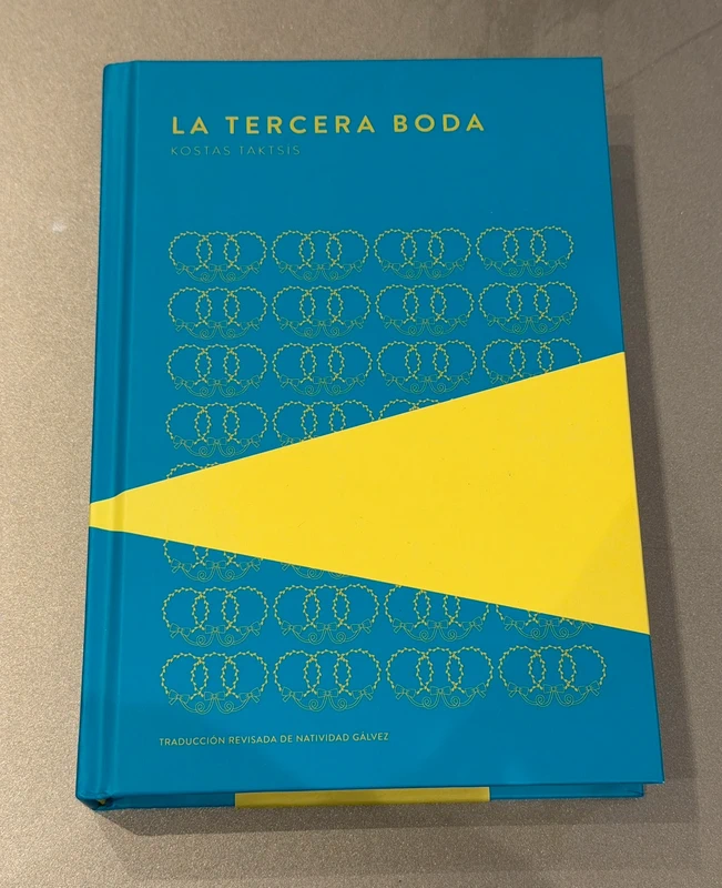 La tercera boda, Kostas Taktsís, Trotalibros, Tapa dura